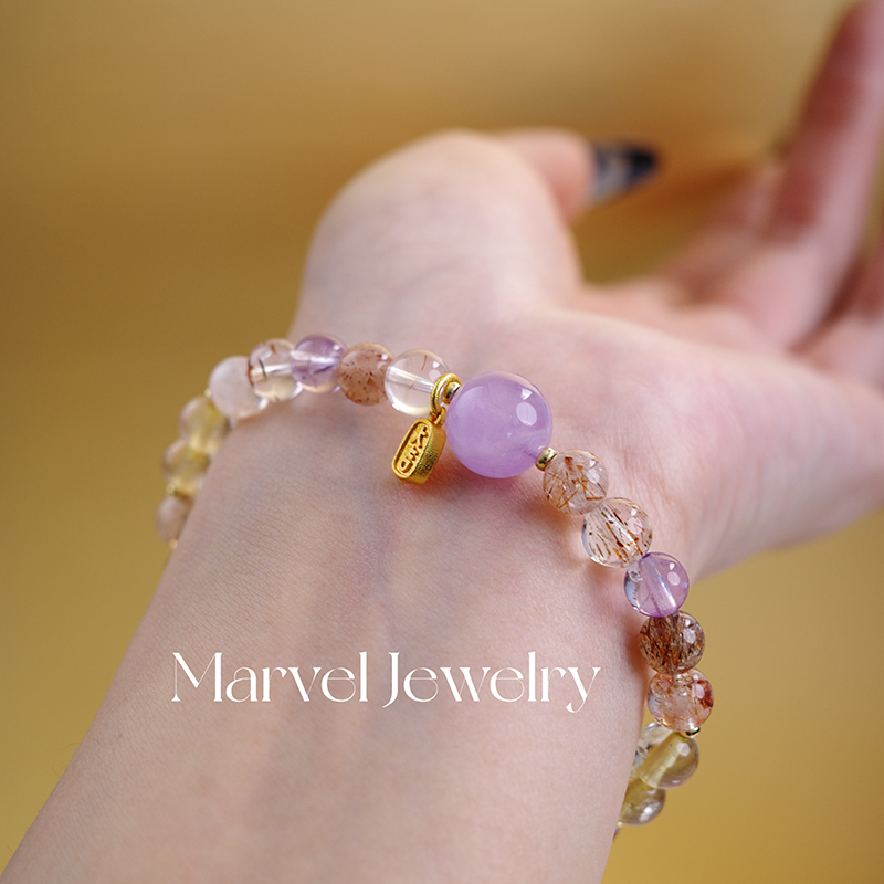 Marvel原创「繁锦」黑金超七手串