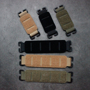 战术魔术贴底座molle系统臂章贴6寸魔术贴底座双面士气章底座