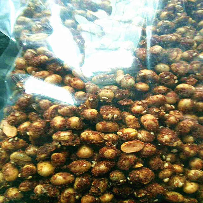 江西特产农家自制香辣酥豆酱香豆子休闲零食酱麻辣酥豆500克包邮