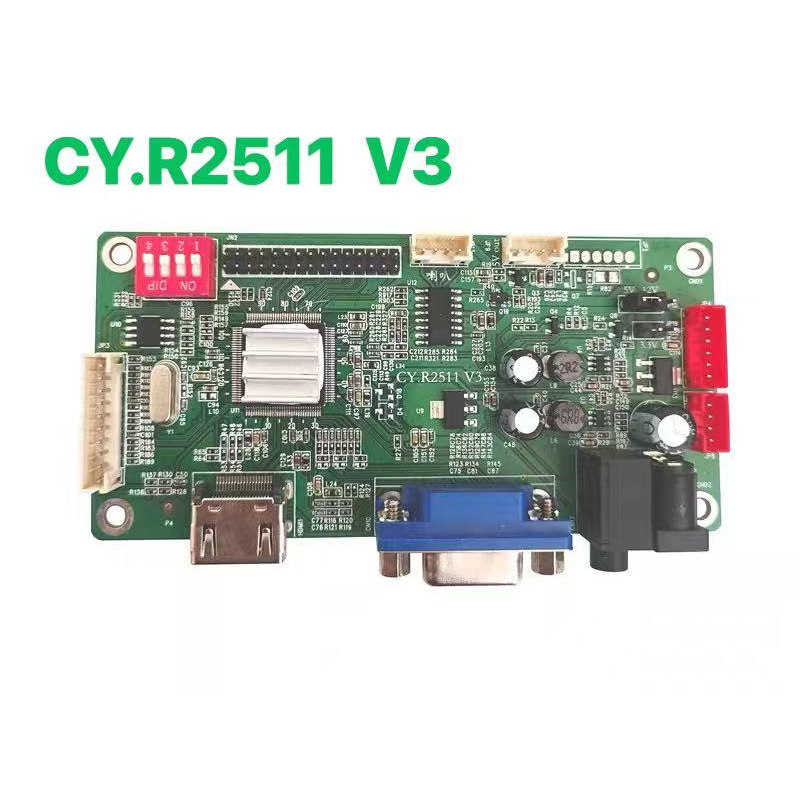 CY.R2511 通用液晶高清显示器 LVDS驱动主板广告机 HDMI/VGA接口