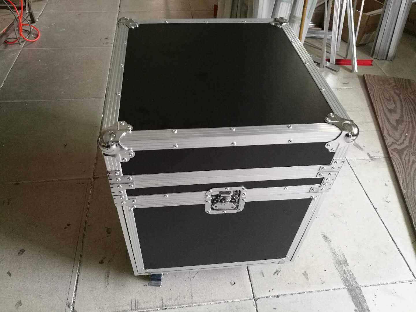 5u顶门带前后简易门带工作台功放机柜调音台箱航空箱机箱