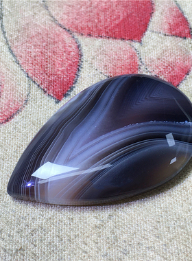 天然无优化波斯湾玛瑙挂件吊坠