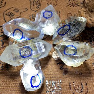 天然闪灵钻骸骨骨干水胆黑色流沙原矿标本吊坠手链原石摆件把玩