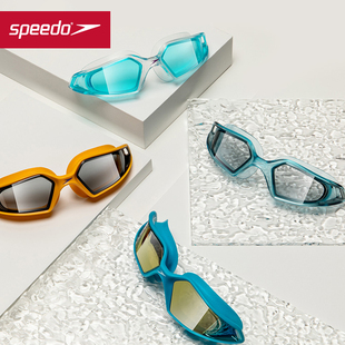 男女童通用青少年镀膜泳镜 宽视高清防雾防水 Speedo 速比涛