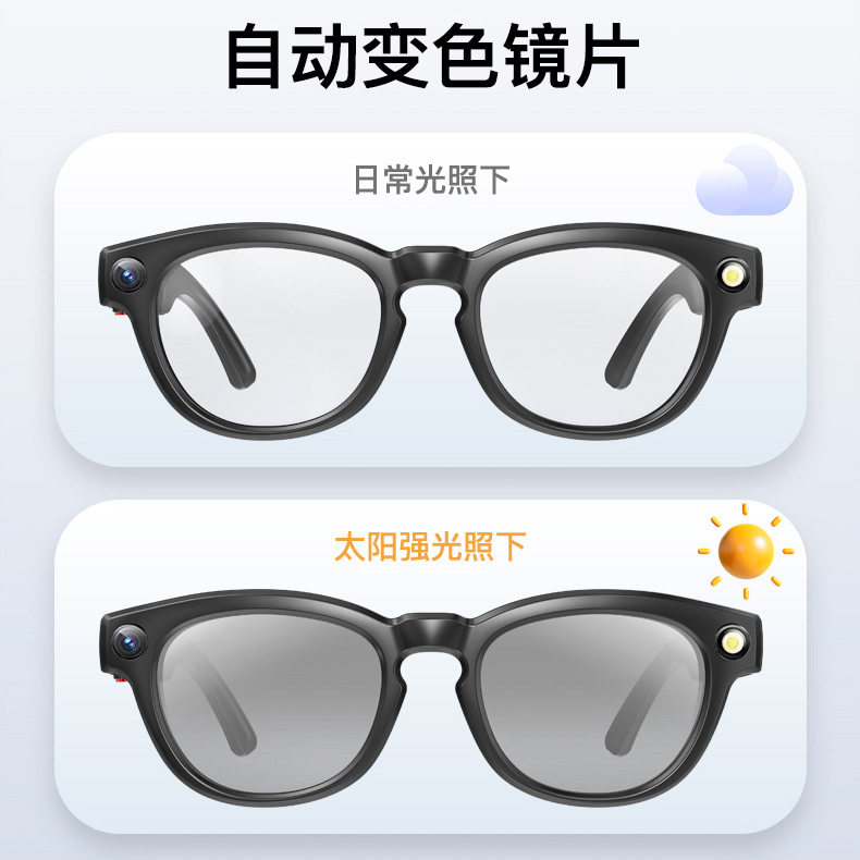 AI智能变色蓝牙眼镜带翻译