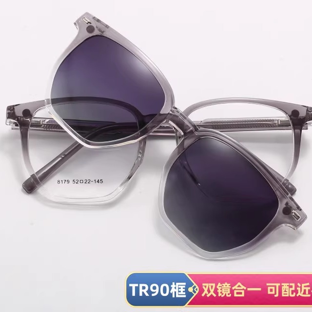 新款时尚偏光太阳镜TR90