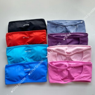 DFYNE抹胸运动内衣女速干大露背撸铁美背欧美瑜伽文胸