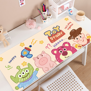 鼠标垫可爱卡通超大号女生宿舍办公家用书桌垫笔记本电脑键盘垫子