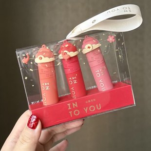 琪琪海淘免税店 intoyou女主角空气唇泥水雾唇釉新版椰子唇蜜防伪