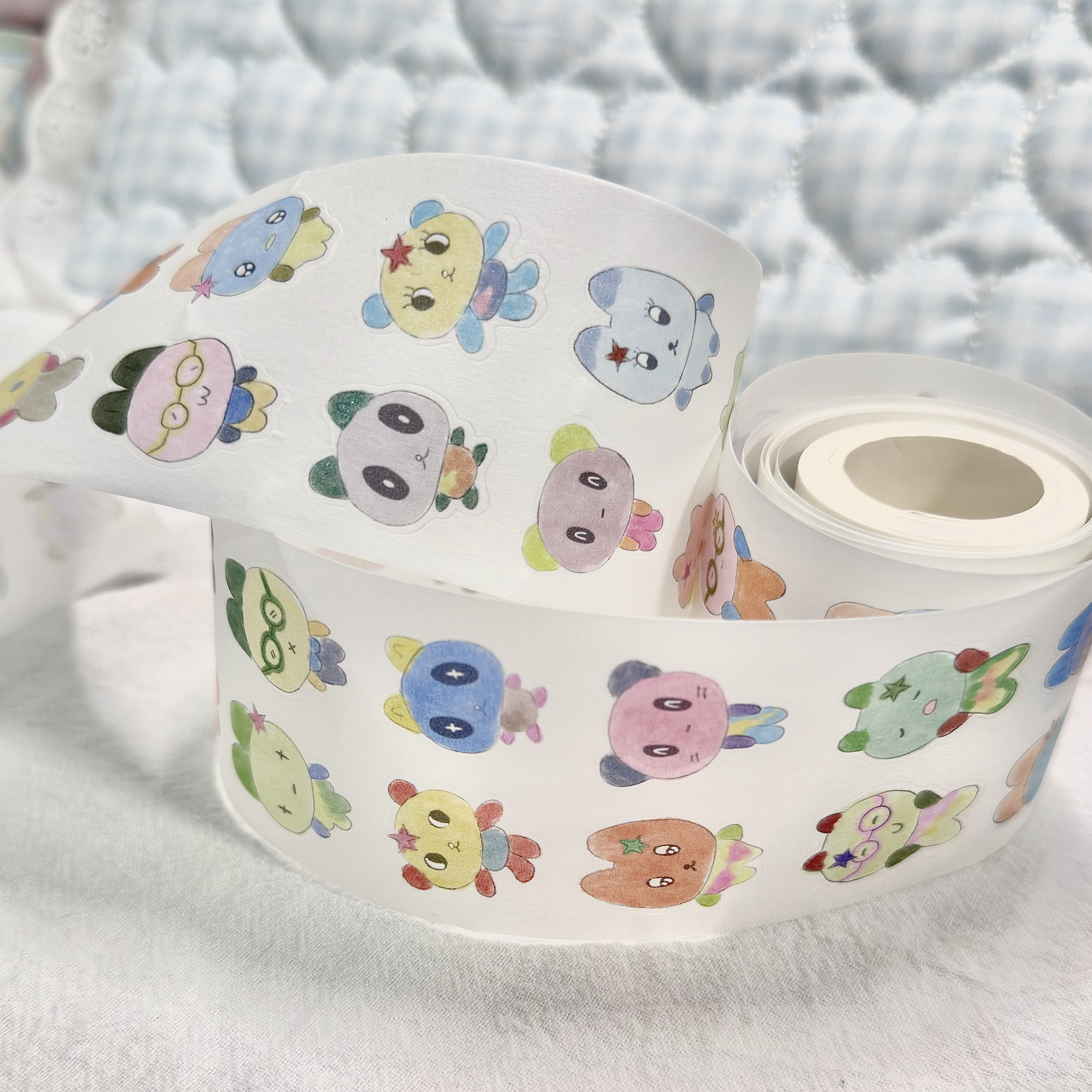 【分装】BOBOGD卡通可爱熊兔小动物切膜和纸胶带手帐素材韩系拼贴,文具电教/文化用品/商务用品,和纸胶带,淘宝优惠券,粉丝福利购,淘宝优惠卷