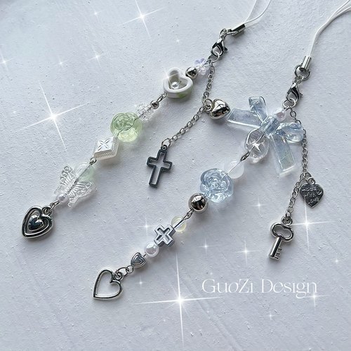 原创自制ins手机链挂件手机链