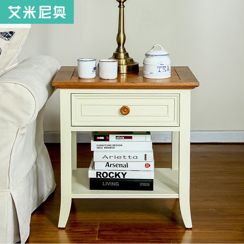 小茶几实木家具边几美式乡村