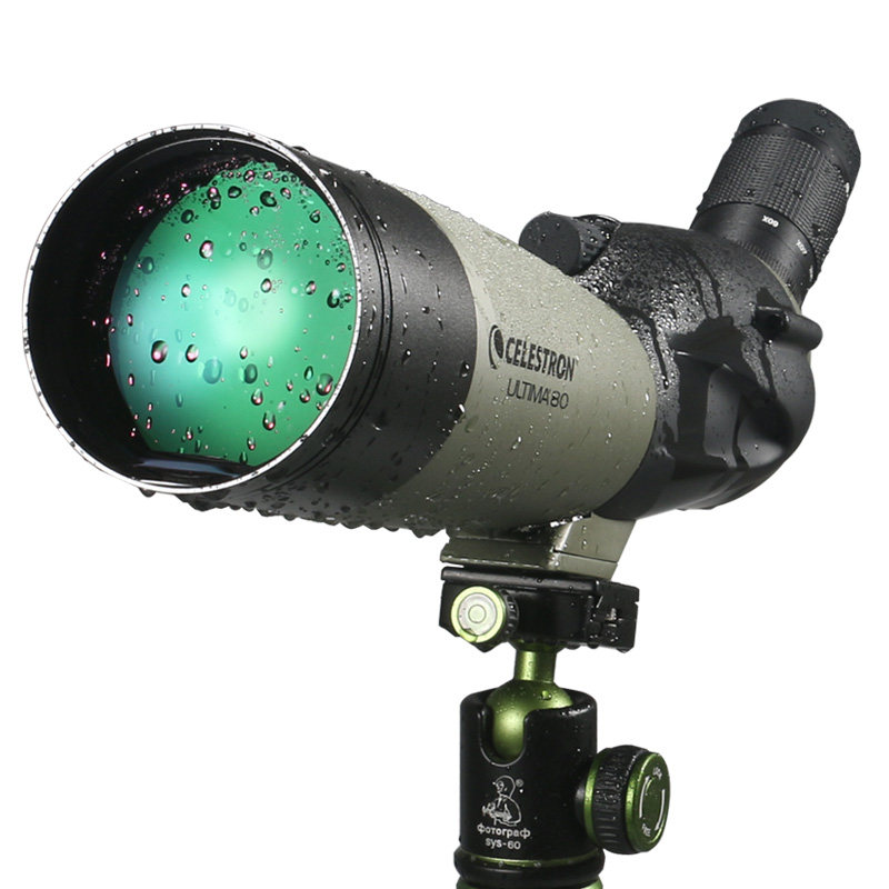 美国celestron星特朗远方高倍高清变倍专业观鸟镜防水单筒望远镜