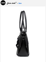 Gothic dark style spicy girl bag, American commuter bag, bat wing tote bag, women's single-shoulder crossbody bag, niche thumbnail 4