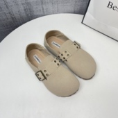 踩穿外穿软底豆豆博肯全包一脚蹬女鞋 勃肯鞋 夏季 2025新款 子 女款