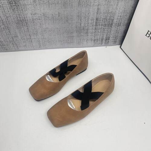 法式复古新中式玛丽珍平底单鞋