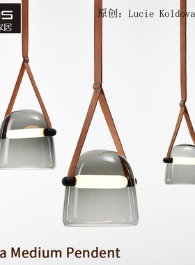 初森家居Mona Medium Pendent蒙娜吊灯简约玻璃灯饰异型餐厅挂饰