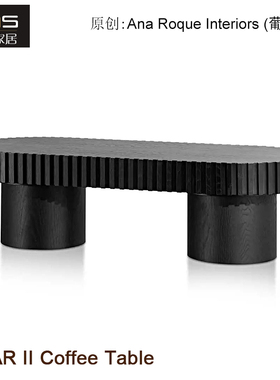 初森TSAR II Coffee Table沙皇二世咖啡桌小户型复古民宿实木茶几