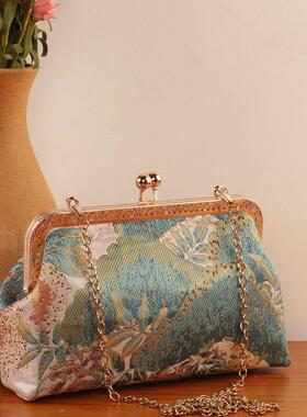 20方宽短款2浅金手缝口金材料包自制直播间福利视频教学满39包邮