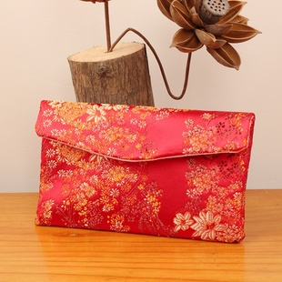 信封包钥钥手工diy自制材料包直播宋锦解闷手作缝制礼物新中式