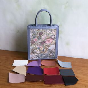 头层琴谱包钥钥手工牛皮包diy材料包宋锦包包解闷国风新中式