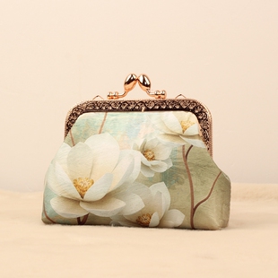 零钱包钥钥手工材料包自制diy直播间福利宋锦包包解闷古风新中式