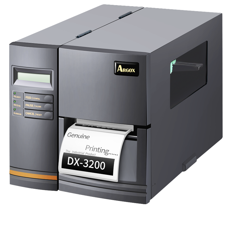 立象ARGOX DX-2300/3200带内置网卡工业条码标签水洗唛切刀打印机