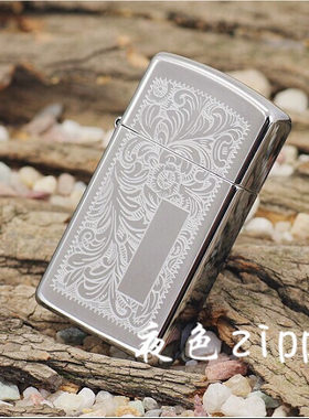 夜色zippo正品 镀铬双面纤巧威尼斯人1652男士礼品