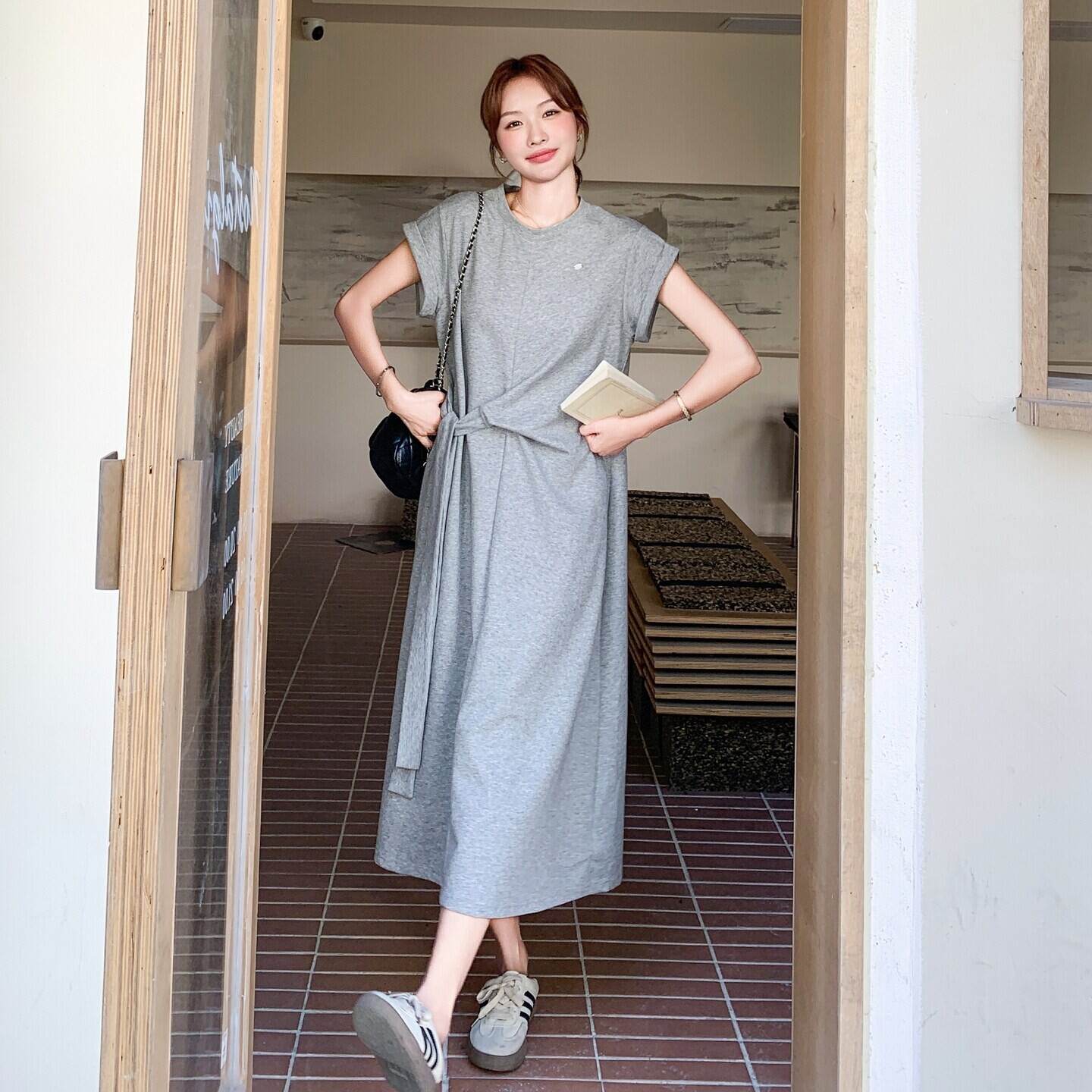 显瘦新款上市仙女裙度假优质女士宽松韩版休闲好看风连衣裙