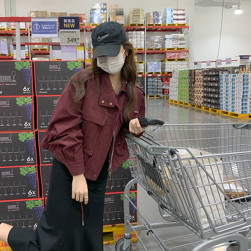 秋季复古优质休闲风美洋精品显瘦疯狂促销新款短款清仓时尚短外套