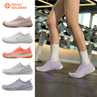 萨拉曼综合训练鞋运动室内健身鞋静音防滑跑步机居家瑜伽跳绳鞋女