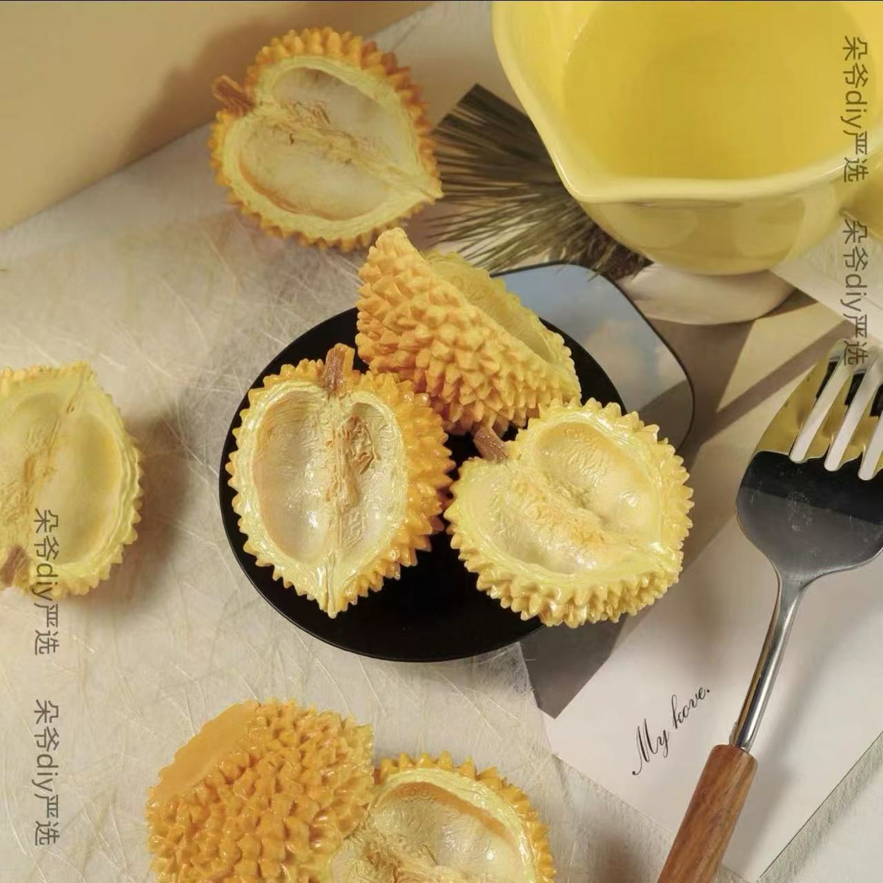 定制一盒轻食沙拉仿真食玩微缩树脂配件奶油胶材料摆件手工