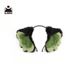 罗小黑 大电影2毛绒猫耳发箍可爱头饰拍照洗脸发卡头箍