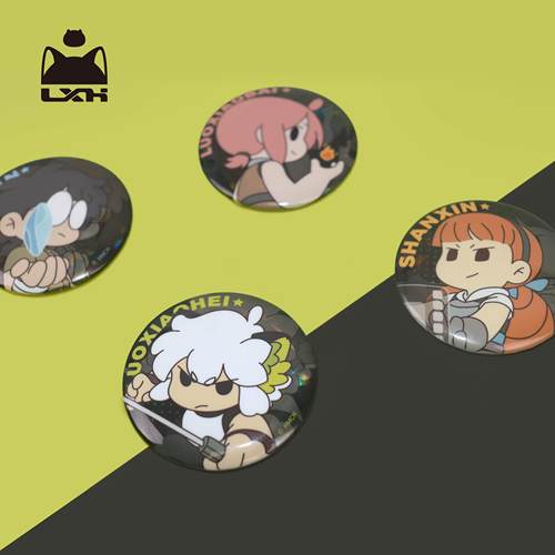 罗小黑战记众生之门马口铁徽章