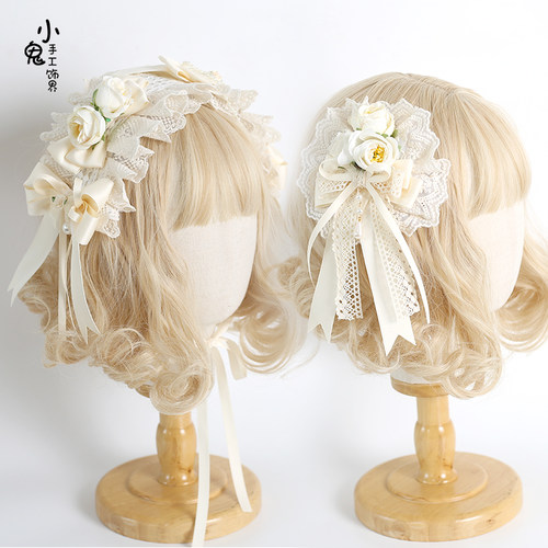 蝴蝶结头饰森系少女Lolita小物