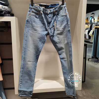 李维斯牛仔裤锥形窄脚512水洗