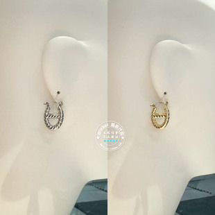 特价 25冬 日系椭圆耳环耳钉耳饰品010IA256 7731 MOUSSY国内代购