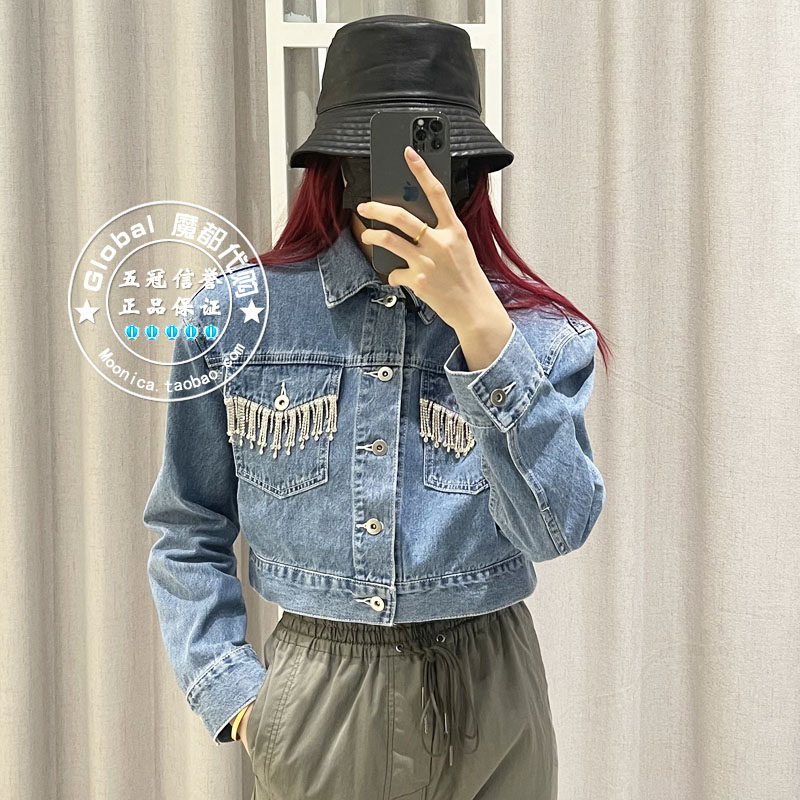 短款外套SLY牛仔衣日系女