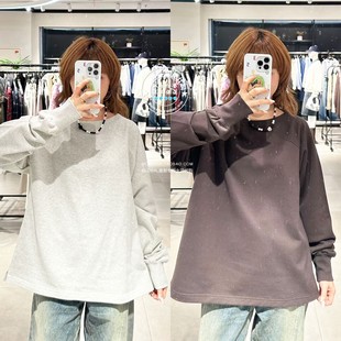 特价 SLY国内代购 25冬 圆领休闲宽松长袖卫衣上衣030IAY80-2941