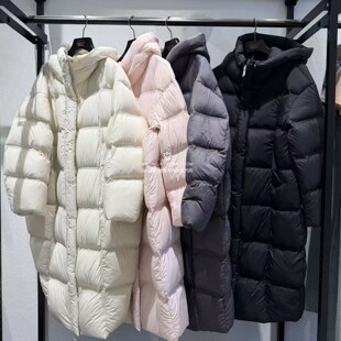 特价 MOUSSY国内代购 25冬 长款连帽保暖羽绒服外套028JAC30-1286