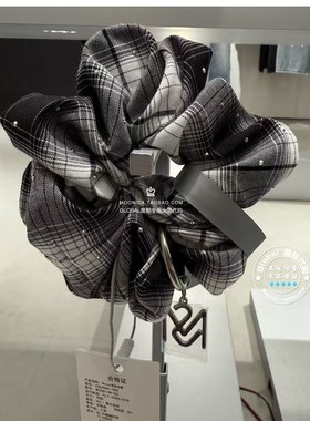 MOUSSY国内代购 26春 日系格纹发圈发饰品女 028JSA56-1003