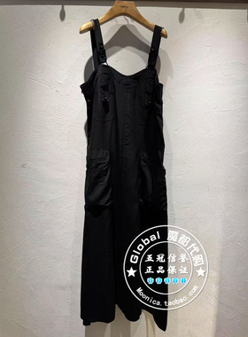 INITIAL国内代购25夏女休闲百搭吊带连衣裙25UDNFMCVV818