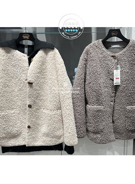 特价 MOUSSY国内代购 26冬 仿羊羔绒圆领棉服外套女028IAC30-1109