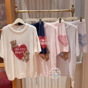 gelato pique国内代购 可爱短袖家居服女 PWNT262028/PWNP262029