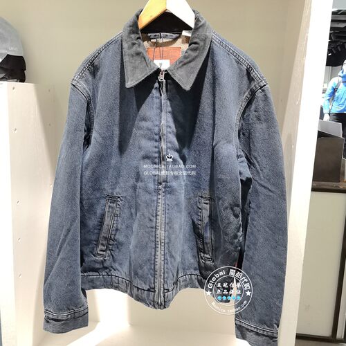 李维斯牛仔外套水洗翻领百搭