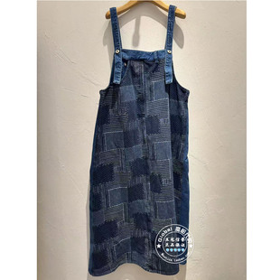 INITIAL国内代购 26春 女休闲百搭背带连衣裙26SDNFMCVV572不退换