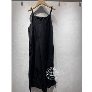 INITIAL国内代购 25冬 女时尚优雅吊带连衣裙25WDNFMCXX137不退换