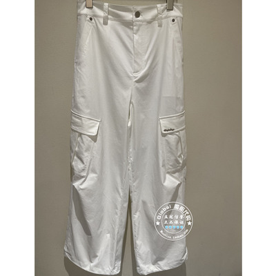 NUTS国内代购 2026春 纯色高腰直筒工装百搭休闲裤7130723A1