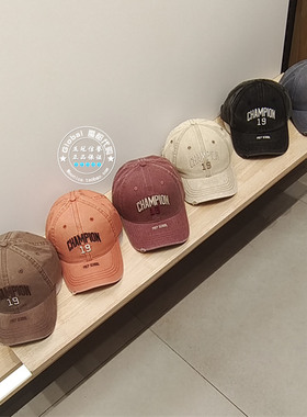 CHAMPION冠军国内代购 26春 情侣百搭休闲纯色鸭舌帽 U6AACCU34