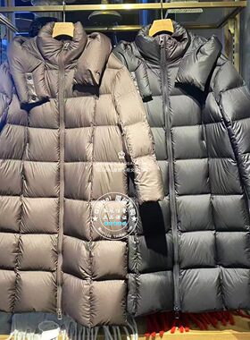 MOUSSY中长款保暖羽绒服外套